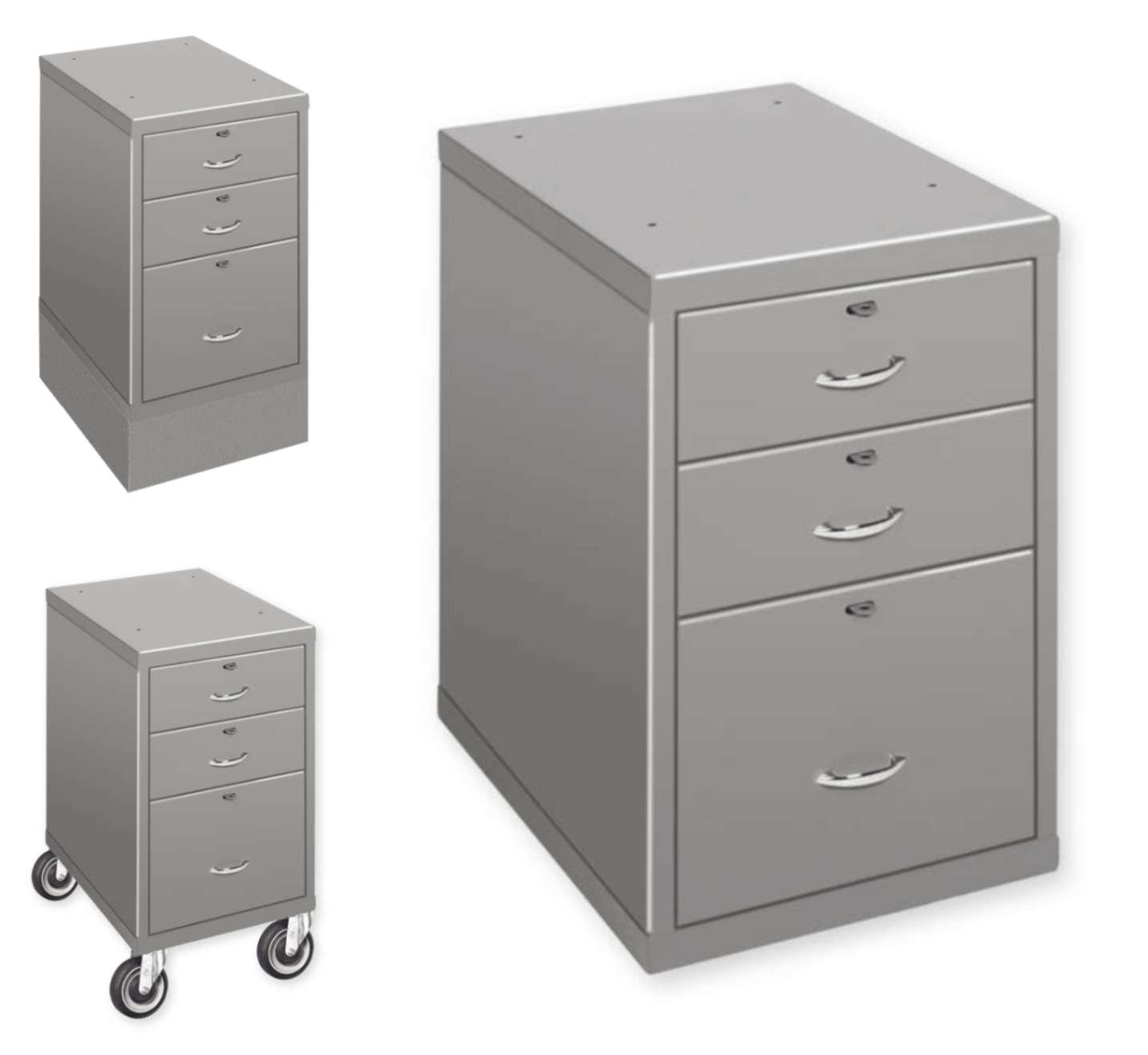Pedestal Utility & File Drawer Cabinets